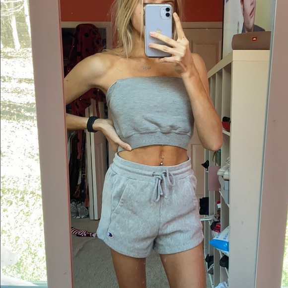 hoodie tube top only (: - Picture 3 of 7